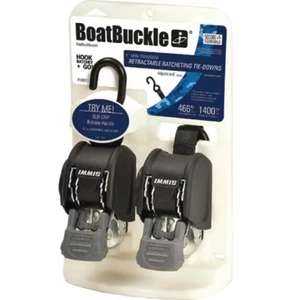 3 In. Retractable Transom Tiedown | Boatbuckle Mini X Boat Buckle Mod Kit - Picture 1 of 6