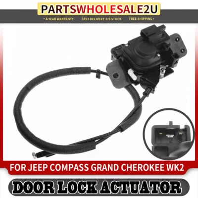 Actuador de cierre de puerta trasera para Jeep Compass Grand Cherokee Dodge Caliber 07-12 Foto 1 de 4