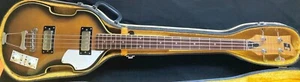 GUYATONE VB-28 VIOLIN BASS MIJ VINTAGE 1970s w/HSC - Picture 1 of 24