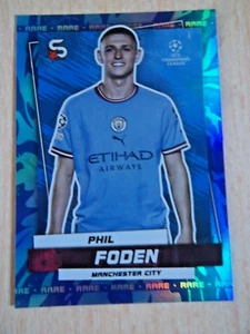 PHIL FODEN - RARE No. 5 - MANCHESTER CITY - TOPPS SUPERSTARS 2022/23 - Imagen 1 de 2
