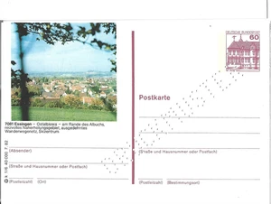 P 138 Picture Postcard Print Sample 60 Pfennig B&S Essingen K1/6 ** - Picture 1 of 1