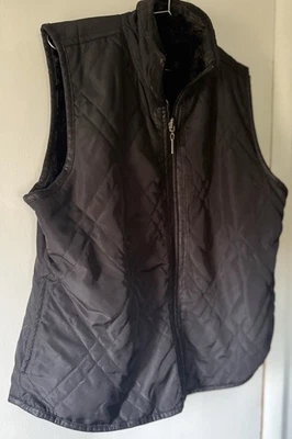 AC-TIV-OLOGY CHALECO DE PIEL SINTÉTICA XL PARA MUJER ACTIVOLOGY REVERSIBLE OTOÑO INVIERNO CÁLIDO Foto 1 de 4