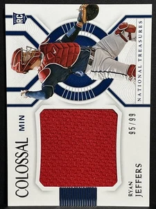 Panini National Treasures Ryan Jeffers Colossal Materials 2021 95/99 #CM-RJ - Imagen 1 de 2