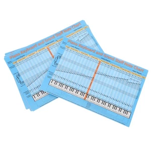 5 Pcs Keyboard Noten Aufkleber Klavieraufkleber Für Anfänger Klavierzubehör - Bild 1 von 12