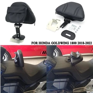 Verstellbar genähtes Fahrersitz Rückenlehne Polster für HONDA Gold Wing GL1800 - Picture 1 of 8