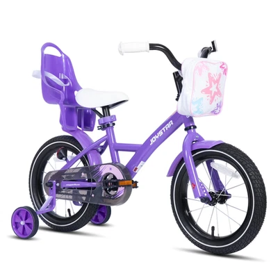 Bicicleta Keano 14 pulgadas para niños para niñas, bicicleta para niños en púrpura Foto 1 de 4