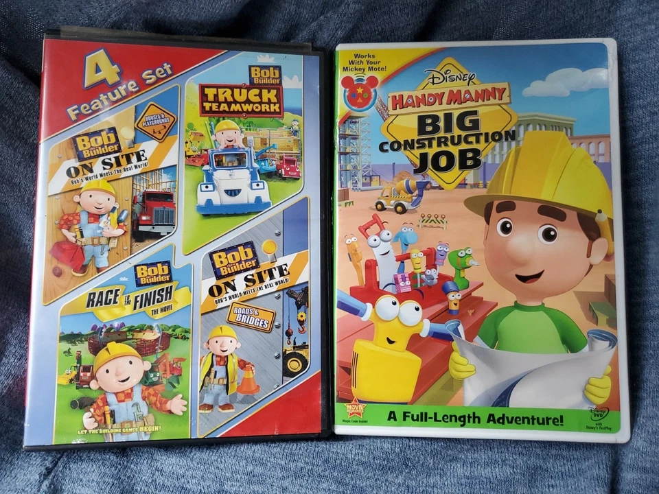 bob the builder And Handy Manny dvd - Image 1 of 1