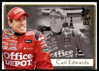 2006 Press Pass VIP #6 Carl Edwards NASCAR Roush Ford Racing Nextel Cup Series - Image 1 of 2