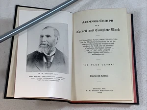 Acimnos Ceihpr To Correct And Complete Work Nineteenth Edition 19th 1952 Daggett - Picture 1 of 13