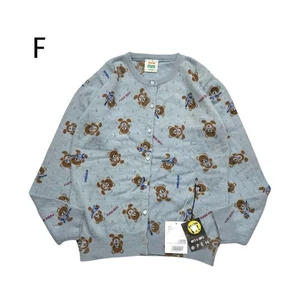 Rare Vintage 90s HYSTERIC GLAMOUR Knit Cardigan Blue Hys Bear Y2K - Bild 1 von 10