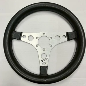 RS Watanabe Falcon Steering Wheel 34cm Silver Reproduction MOMO Boss JDM Used - Bild 1 von 5