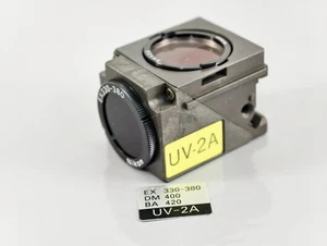 Nikon UV-2A DAPI Fluoreszenz Würfel Eclipse Quadfluor Mikroskop - Bild 1 von 4
