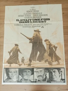 affiche cinema 120x160 Il Était Une Fois Dans L'ouest Sergio Leone Western Fonda - Afbeelding 1 van 8