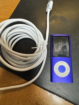 Apple A1285 iPod Nano 4th Gen Purple/Blue 8GB (Tested) - Image 1 of 4