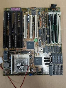 PC Partner UMC Lite 486 PCI ISA Motherboard 512KB Cache +AMD Am5x86-P75 @133MHz - Picture 1 of 9