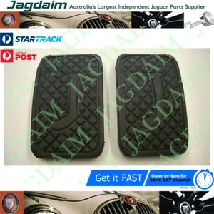 New Jaguar MK2 S-Type 420 XJ6 Manual Pedal Rubbers X 2 C8969 - Picture 1 of 2
