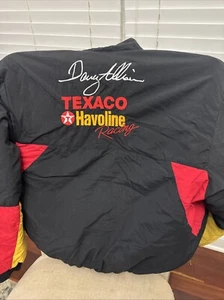 Vintage Swingster Texaco Havoline Racing Jacket USA Made NASCAR Davey Allison - Picture 1 of 4