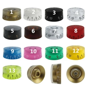 4PCS Colorful Guitar Knobs Volume Tone Control Speed Knobs Buttons for LP Guitar - Picture 1 of 12