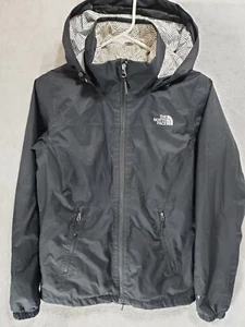 The North Face Women's Small Black Full Zip Up Hooded Jacket - Picture 1 of 12