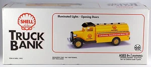 Marx Shell Toy Tanker Truck Bank 10.75" Long No. 1 First in Series NIB 1995 - Picture 1 of 5