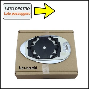 Placa De Vidrio Espejo Asférico Térmico Lado Derecho Pasajero Alfa Romeo 156 - Imagen 1 de 1