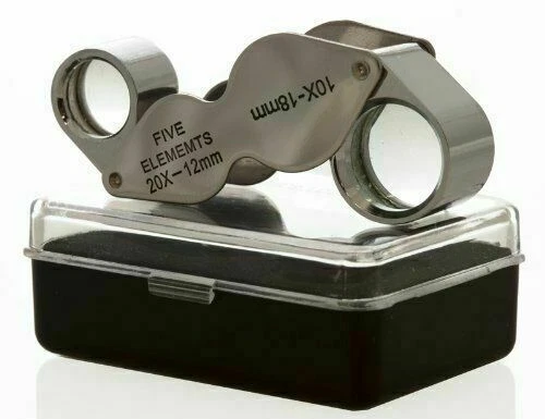 Gadgets Collection Jewelers Jewelry Eye Loupe Folding Magnifier