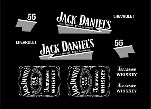 Water Slide Decal for Hot wheels 1/64 '55 Chevy Gasser _ JD RACING V2 _ 331 - Picture 1 of 4
