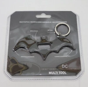 Paladone DC Comics Batman Logo Keyring Multi Tool Bottle Opener New Licensed - Picture 1 of 4