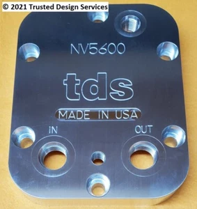 TDS - PTO Cooler Cover, NV5600, Proper fluid, Large Port, 1/8 NPT, USA made! - Picture 1 of 9