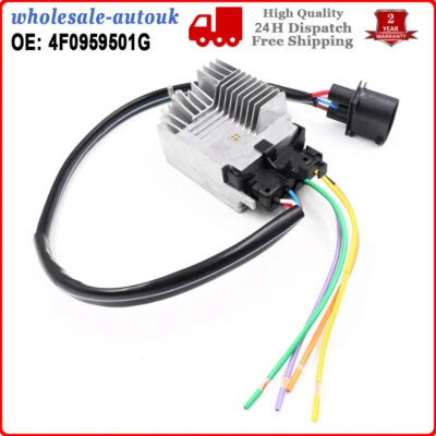 FOR AUDI A6 (C6) 2004-2011 RADIATOR COOLING FAN CONTROL UNIT MODULE 4F0959501G - Image 1 of 4