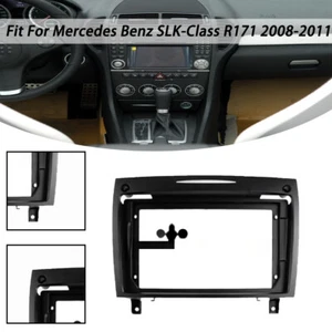 New Fascia Stereo Bezel Panel Frame Trim For Mercedes Benz SLK-Class R171 08-11 - Bild 1 von 1