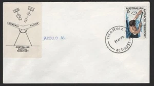 1972 Australia ORRORAL Valley Apollo 16 Space Flight Cover - Foto 1 di 1