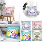 4 Piece Set Simple Style Printed Easter Bunny Egg Gift Home Decoration Cushion