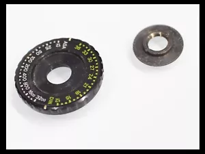 207977 Ricoh KR-5 ASA ISO-ZIFFERBLATT REPARATURTEIL GEBRAUCHT KR5 KR 5 - Bild 1 von 1