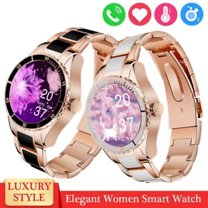 Women Smart Watches Bluetooth Call Ladies Smartwatches Bracelet Fitness Tracker - Picture 1 of 14