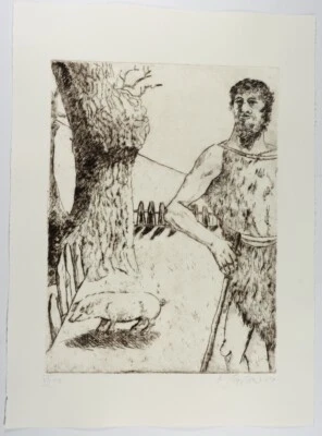 Ernst Marow: Radierung »Odyssee« handsigniert-e.a. Ex.- von 2007 - Bild 1 von 2