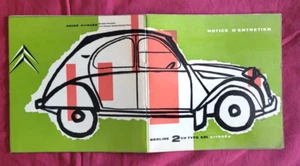 Citroen sedan 2 hp type AZL / vintage maintenance manual 3-1963 - Picture 1 of 3