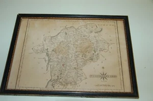 1793 CARY MAP WESTMORLAND KENDAL APPLEBY AMBLESIDE WINDERMERE LONSDALE MILNTHORP - Picture 1 of 2