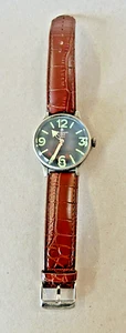AEROMATIC 1912 - GERMANY A1251 WATCH WITH LEATHER BAND - Picture 1 of 5