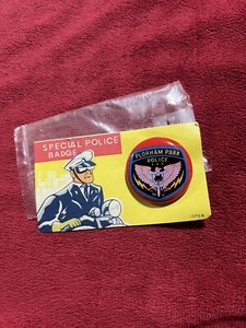 Vintage 1960’s Obsolete Toy Special Police Badge, Plorham Park (NJ) Police. Jets - Bild 1 von 6