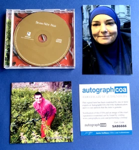SINEAD O'CONNOR In-person signed CD Booklet CD NEU Autogramm + Foto ACOA SA86666 - Picture 1 of 3