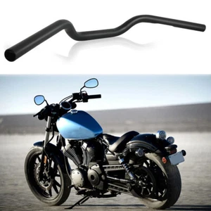 Motorcycle Handlebar 7/8 22mm Black Drag Bar Style For Yamaha Bolt XVS950 R-Spec - Picture 1 of 12
