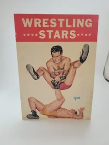 1950's  Wrestling Stars Scarce Vintage RARE publication outside cover - Picture 1 of 4