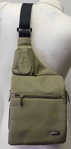 Travelon Crossbody Messenger Sling Schultertasche Handtasche Reise Organizer Tasche - Bild 1 von 11