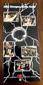 1993 SAN DIEGO CHARGERS MEDIA GUIDE *AFC WESTERN DIVISION CHAMPIONS* - Picture 1 of 1