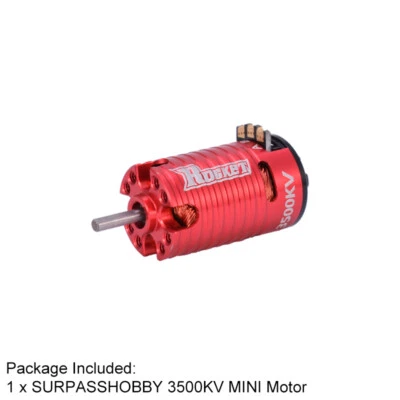 Mini 1410 2500KV 3500KV 7500KV 9500KV Brushless Motor for 1/24 1/28 1/32 RC Car - Image 1 of 4