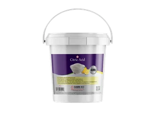 Ácido cítrico grado alimenticio FCC/USP granular anhidra no transgénico 40 lb - Imagen 1 de 8