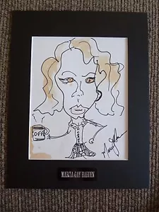 Marcia Gay Harden Café Firmado Autografiado Enmarañado 11x14 Boceto Certificado PSA - Imagen 1 de 5