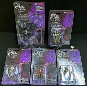 Funko Dark Crystal Action Figure Lot: Hup, Aughra, Deet, Rian & Silk Spitter - Picture 1 of 7