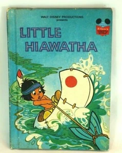Little Hiawatha Walt Disney HC Vintage Book 1st American Edition 1978 Disneyana - Imagen 1 de 9